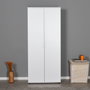 Hanah Home Armario Blanco con Estantes